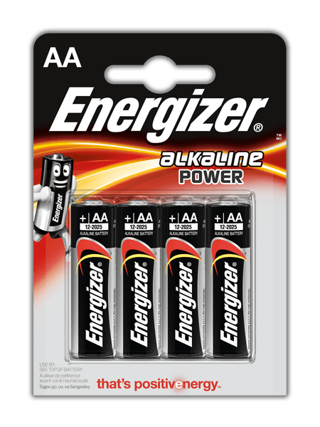 PILA ENERGIZER ALC.AA STILO x4